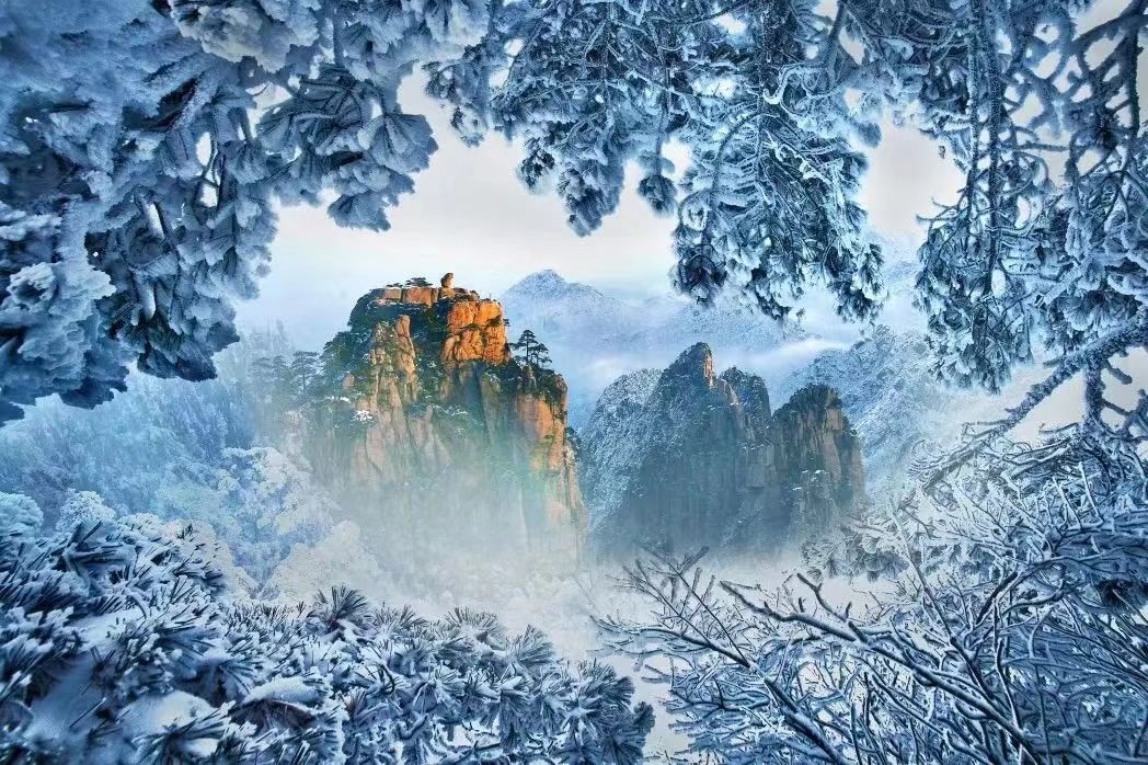 黄山冬雪