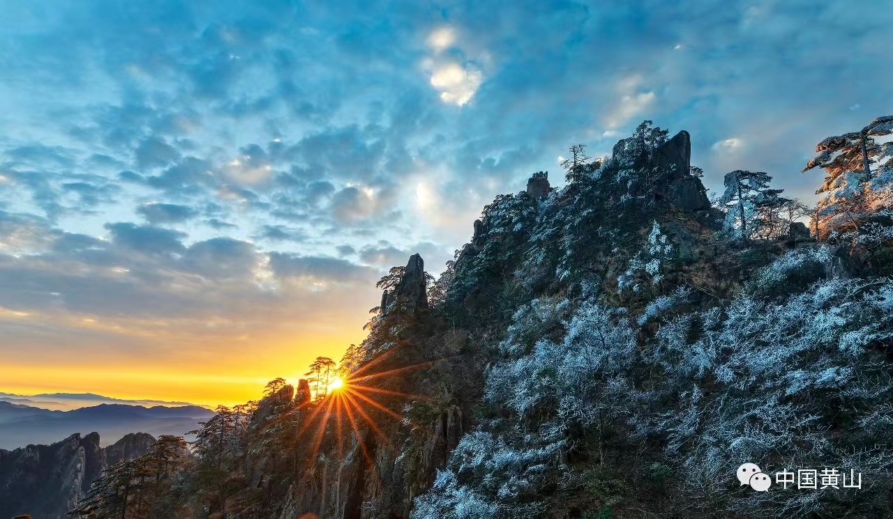 黄山雪景