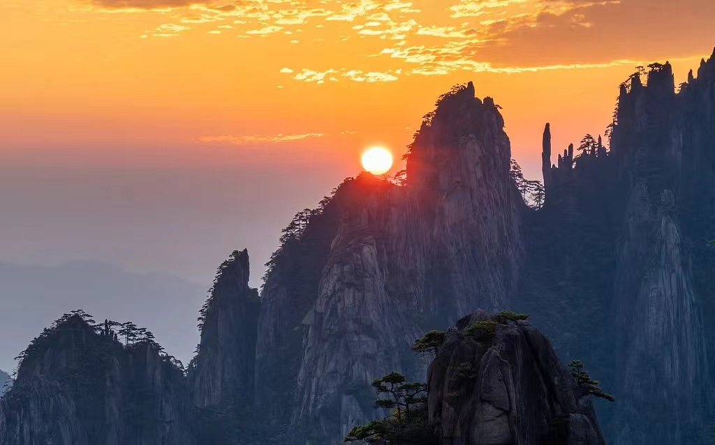 黄山日出 黄山日出