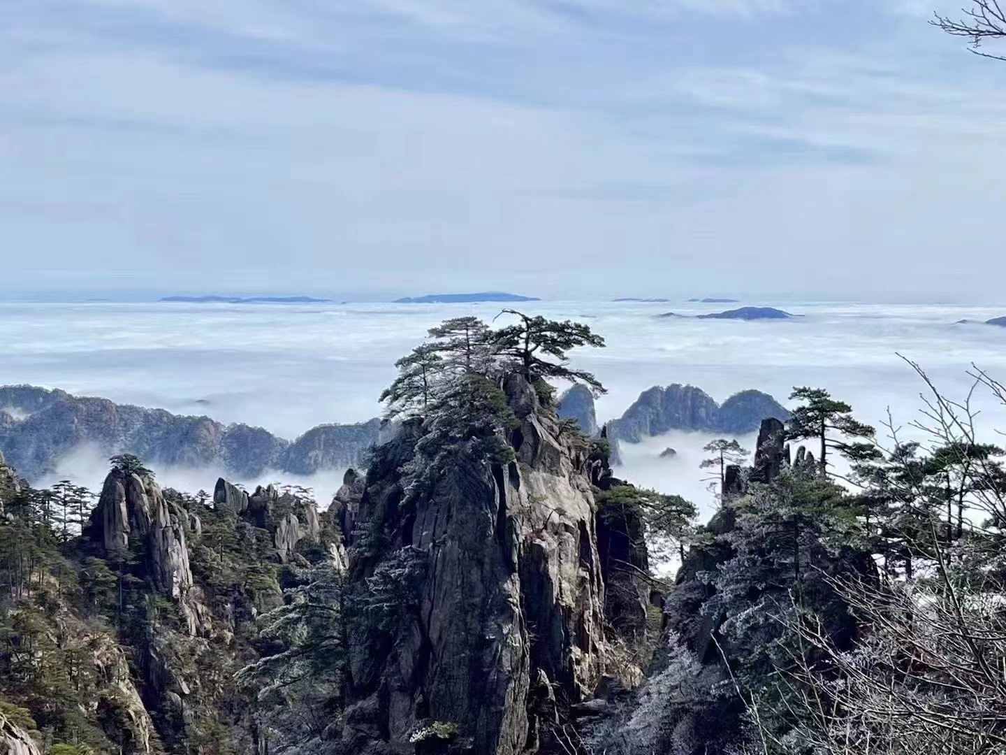 黄山雾凇
